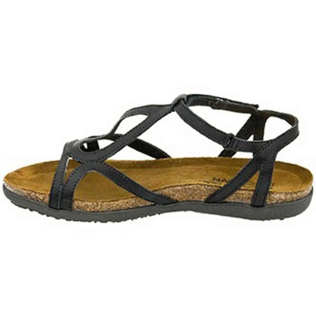 Naot Dorith Sandal Black Raven Leather (Women's)