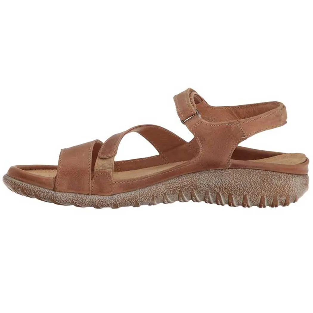 Naot Etera Sandal Latte Brown Leather (Women's)