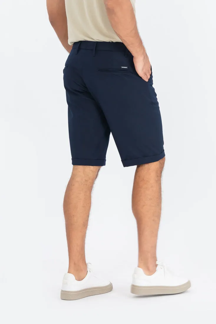 Navy All Weather Essential Stretch Chino Shorts