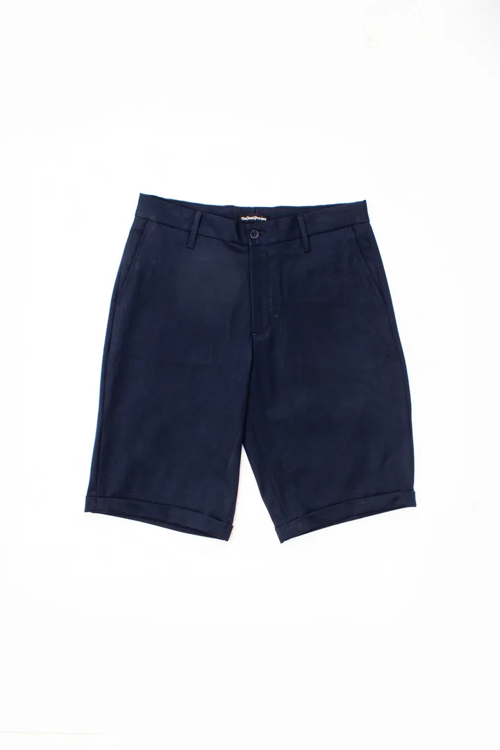 Navy All Weather Essential Stretch Chino Shorts