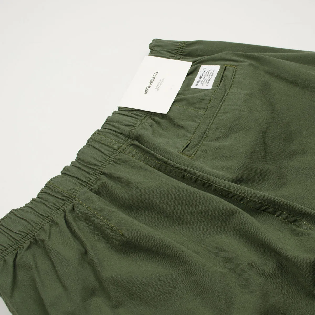 Norse Projects - Ezra Light Twill Shorts - Ivy Green