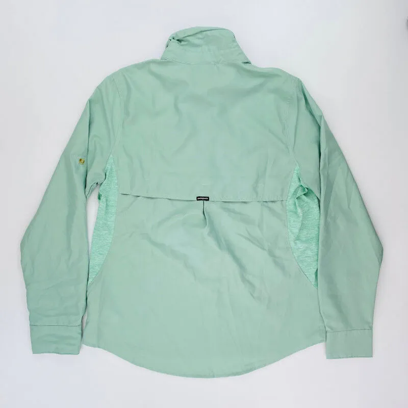 Patagonia  W's L/S Sol Patrol Shirt - Camicia di seconda mano - Donna - Verde - M