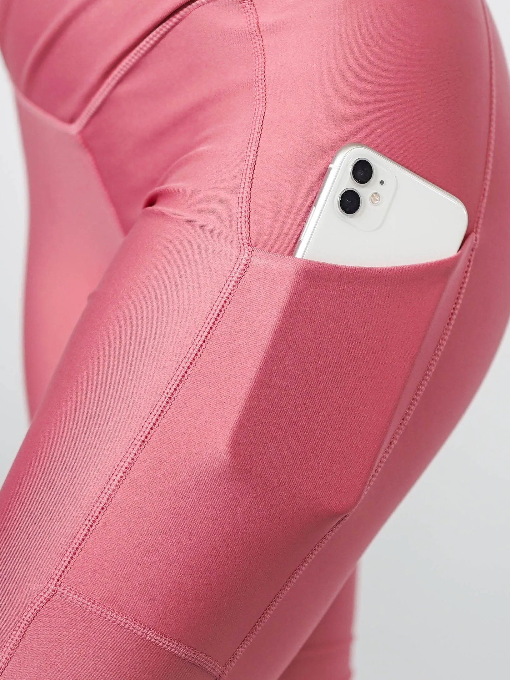 Pocket Leggings | BUBBLEGUM by Obsession Shapewear