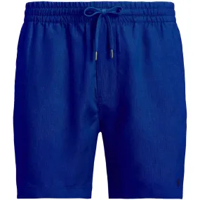 Polo Golf Classic Fit Prepster Linen Shorts Royal Blue - SU24