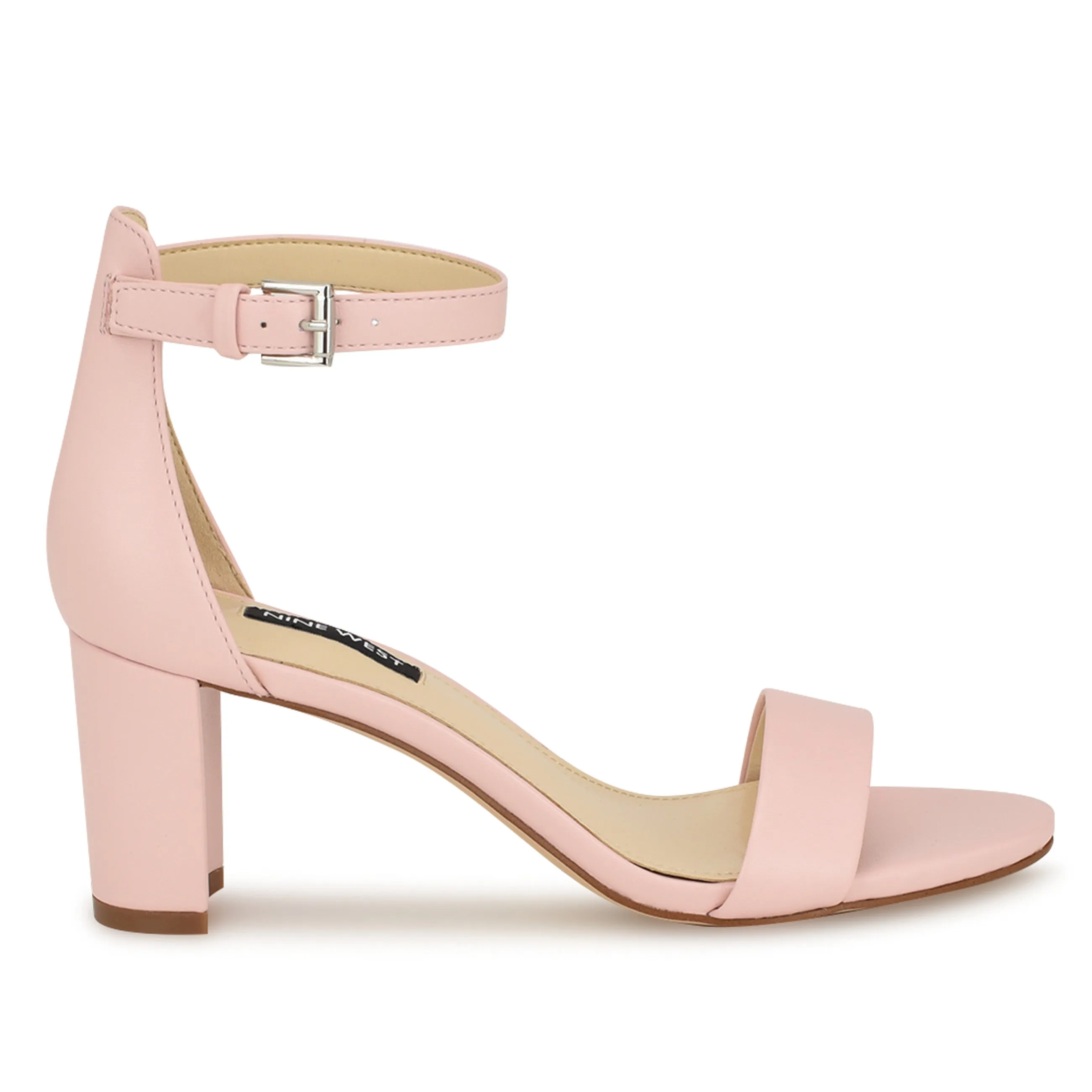 Pruce Ankle Strap Block Heel Sandals