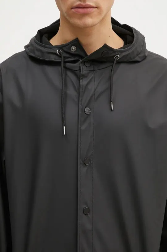 Rains jacket 12010 Jacket black color