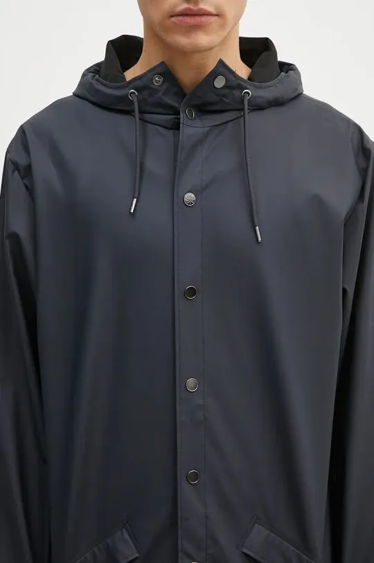 Rains jacket 12010 Jacket navy blue color