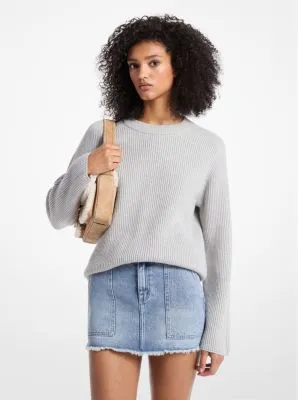 Ribbed Wool Sweater