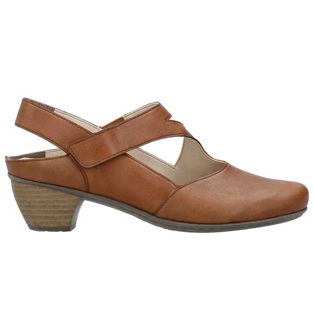 Rieker 41779 Mary Jane Heel Tobacco (Women's)