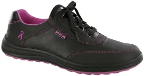 SAS Womens Sporty LTD Lace Up Sneaker- Black/Pink