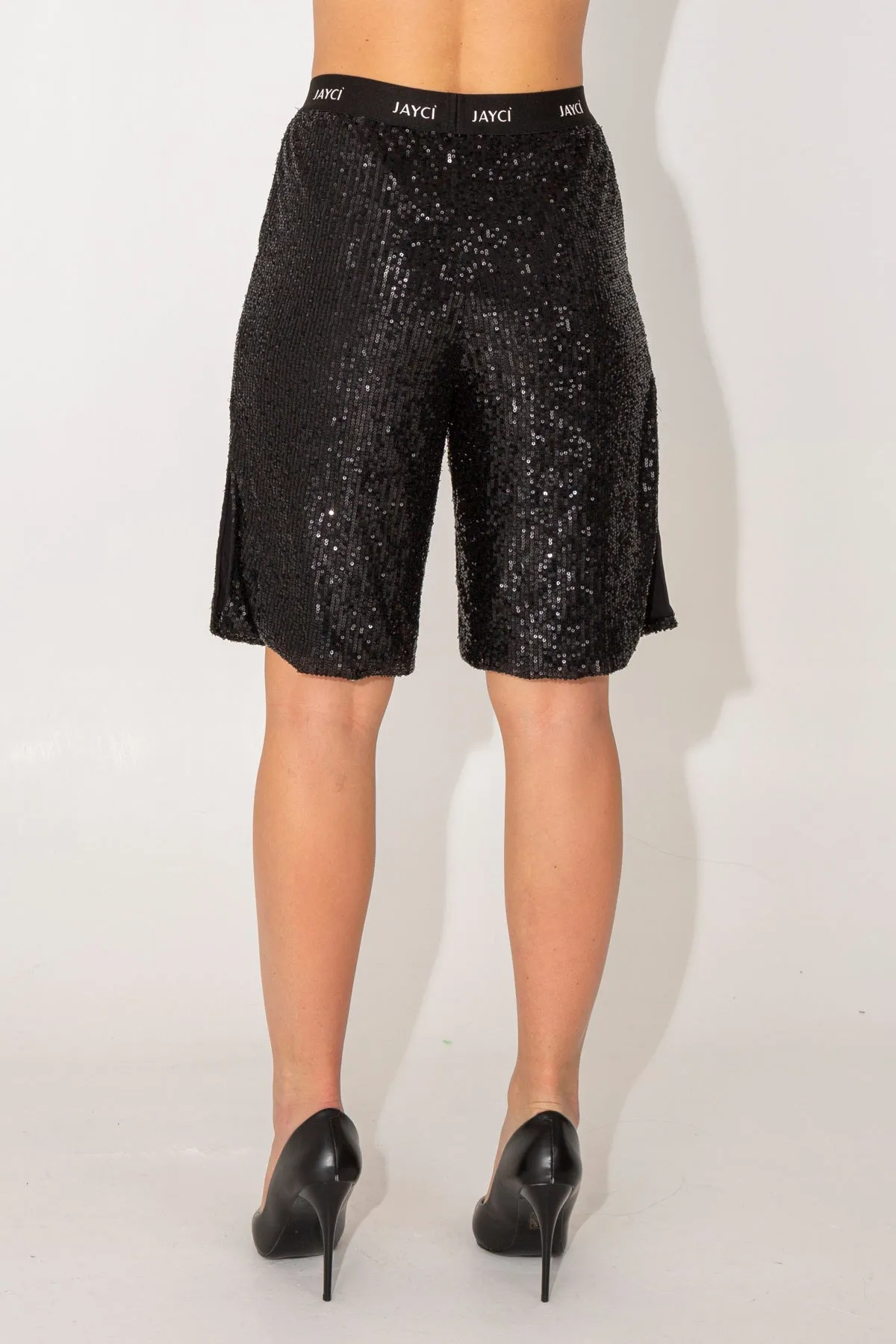 Shorts in paillettes