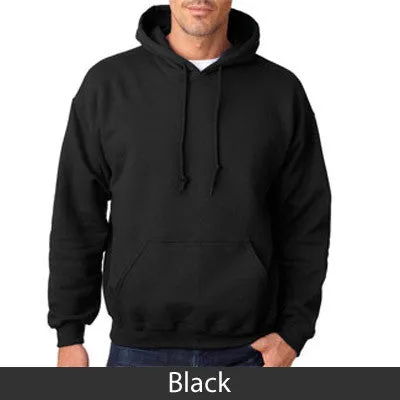 Sigma Lambda Beta State and Date Printed Hoody - Gildan 18500 - CAD