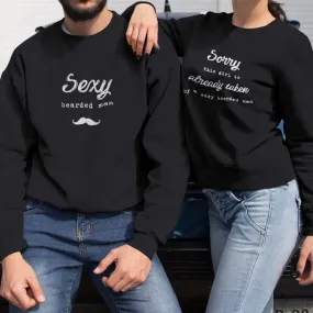 Taken By A Sexy Bearded Man Matching Sweatshirts