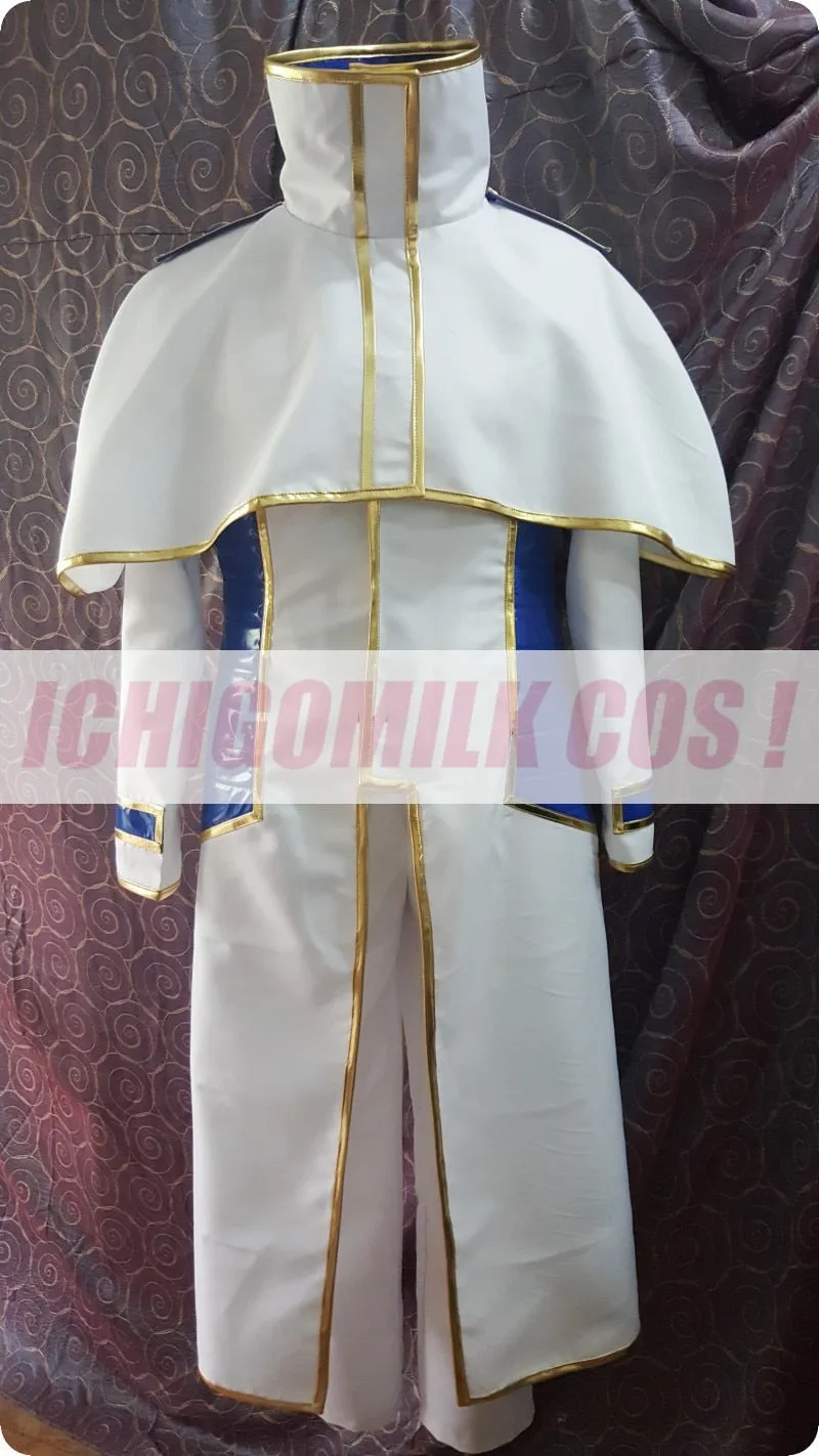 Terra Formars Adolf Reinhardt Cosplay Costume Halloween Christmas Uniform Outfit Shirt+Coat+Pants+Cape Custom-made