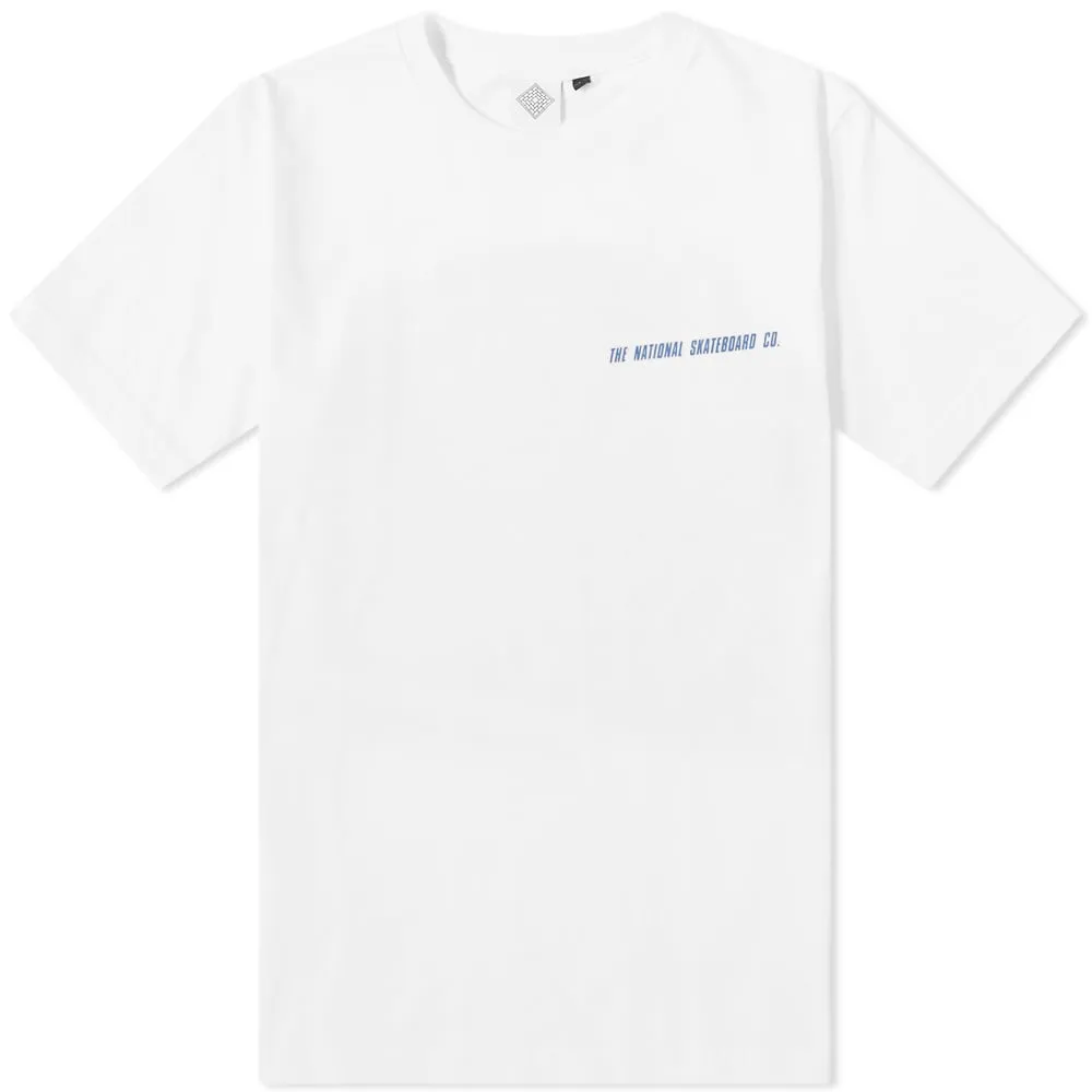 The National Skateboard Co. Attitude T-ShirtWhite