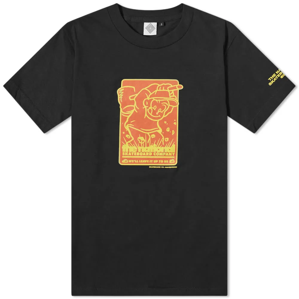 The National Skateboard Co. Hook Up T-ShirtBlack