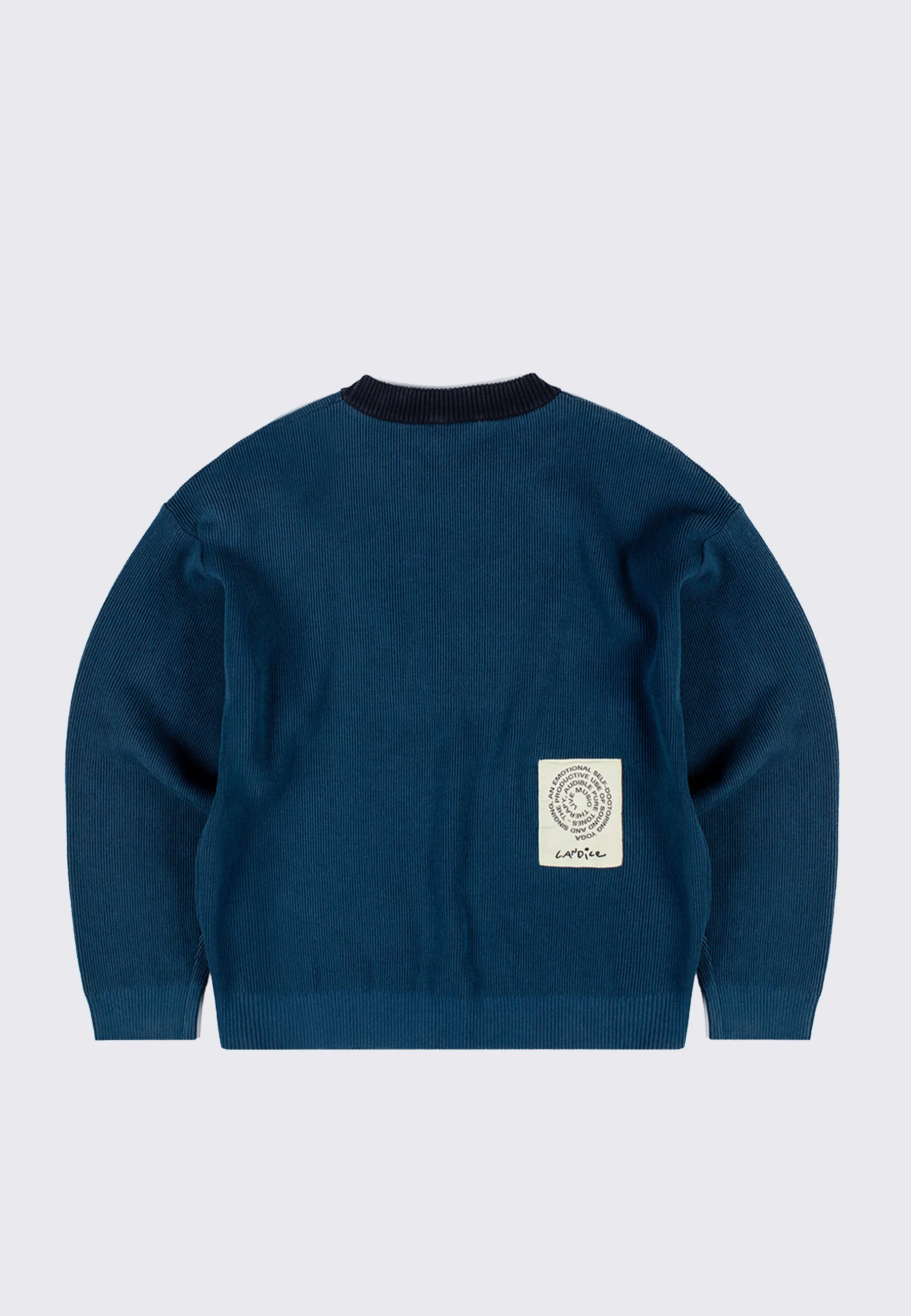 Therapy Knitted Sweater - Blue