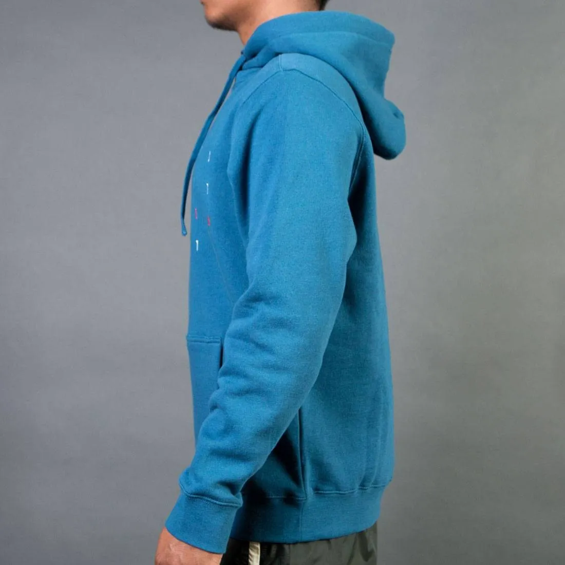 Undefeated Men Does Better Pull Over Hoody (teal)