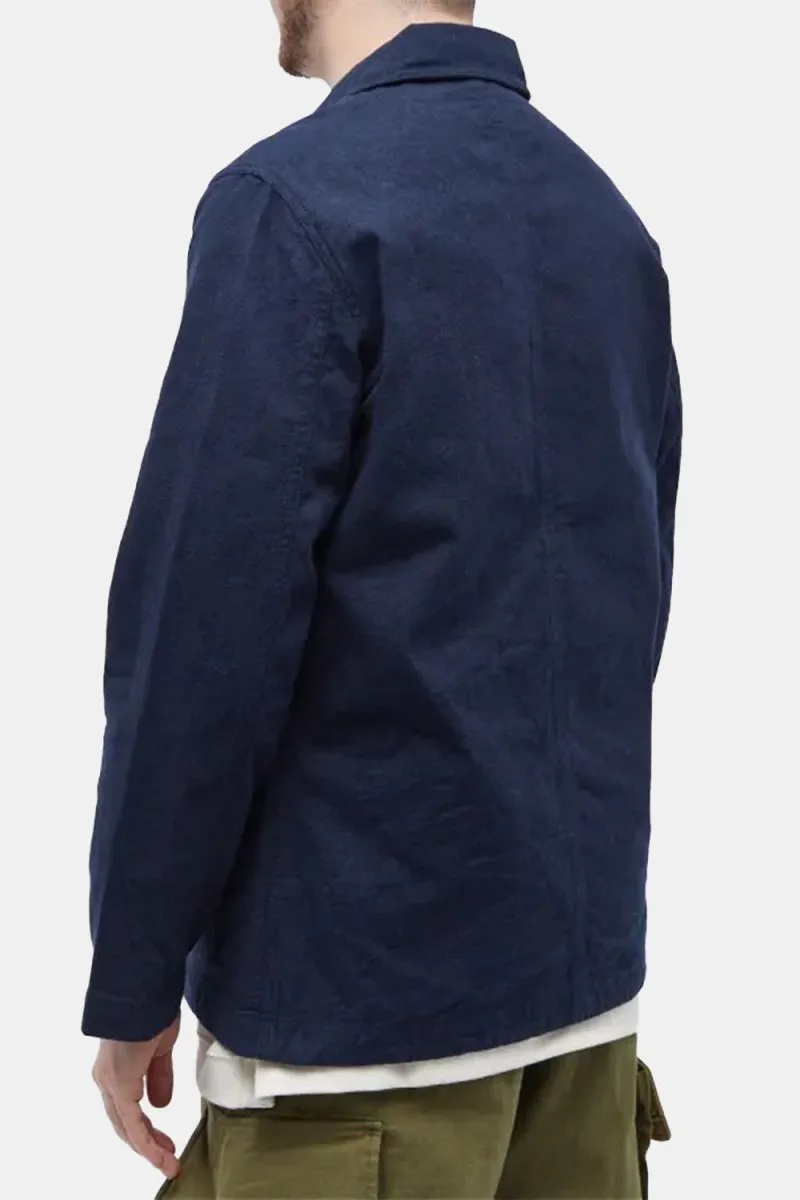 Universal Works Nebraska Bakers Chore Jacket (Navy)