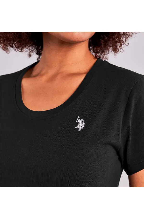 U.S. POLO ASSN. Women T-shirt Amy Black