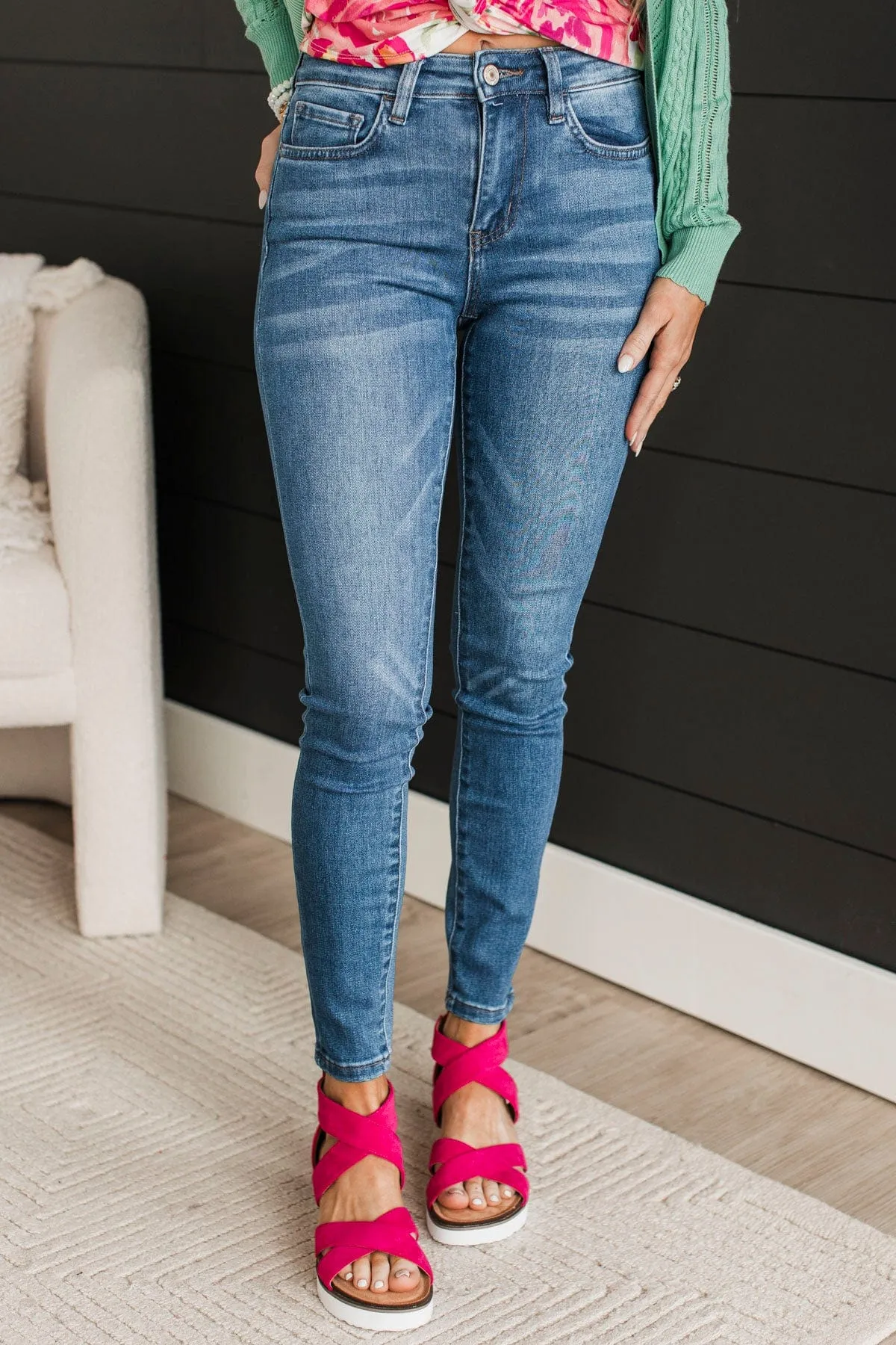 Vervet Skinny Jeans- Kai Wash