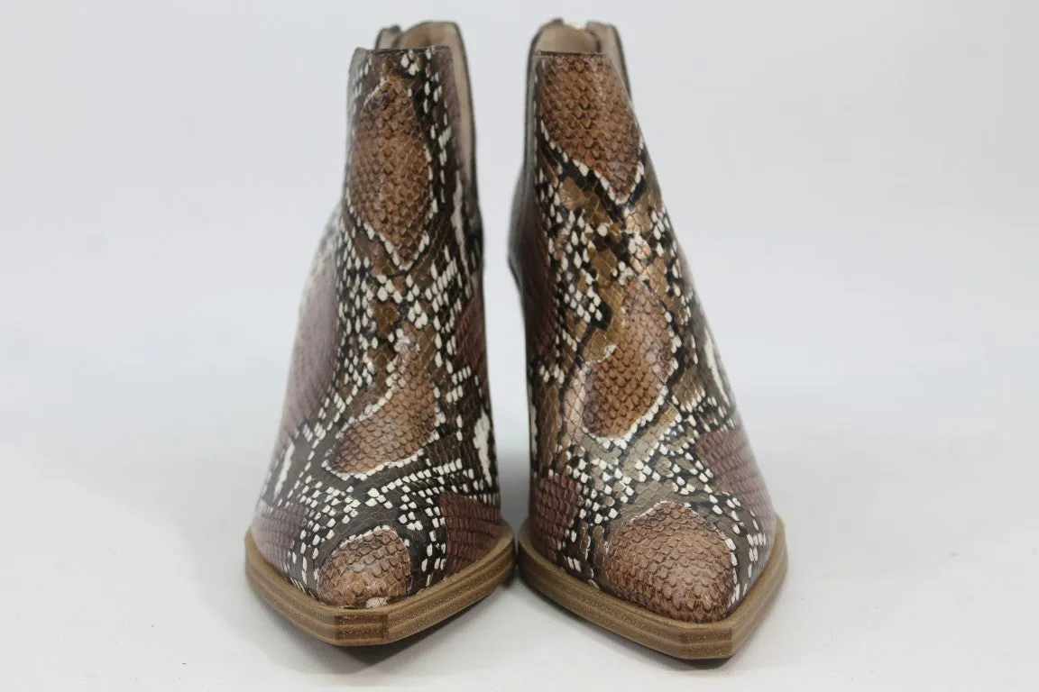 Vince Camuto Gigietta Women's Brown Snake Boots 5M(ZAP13086)