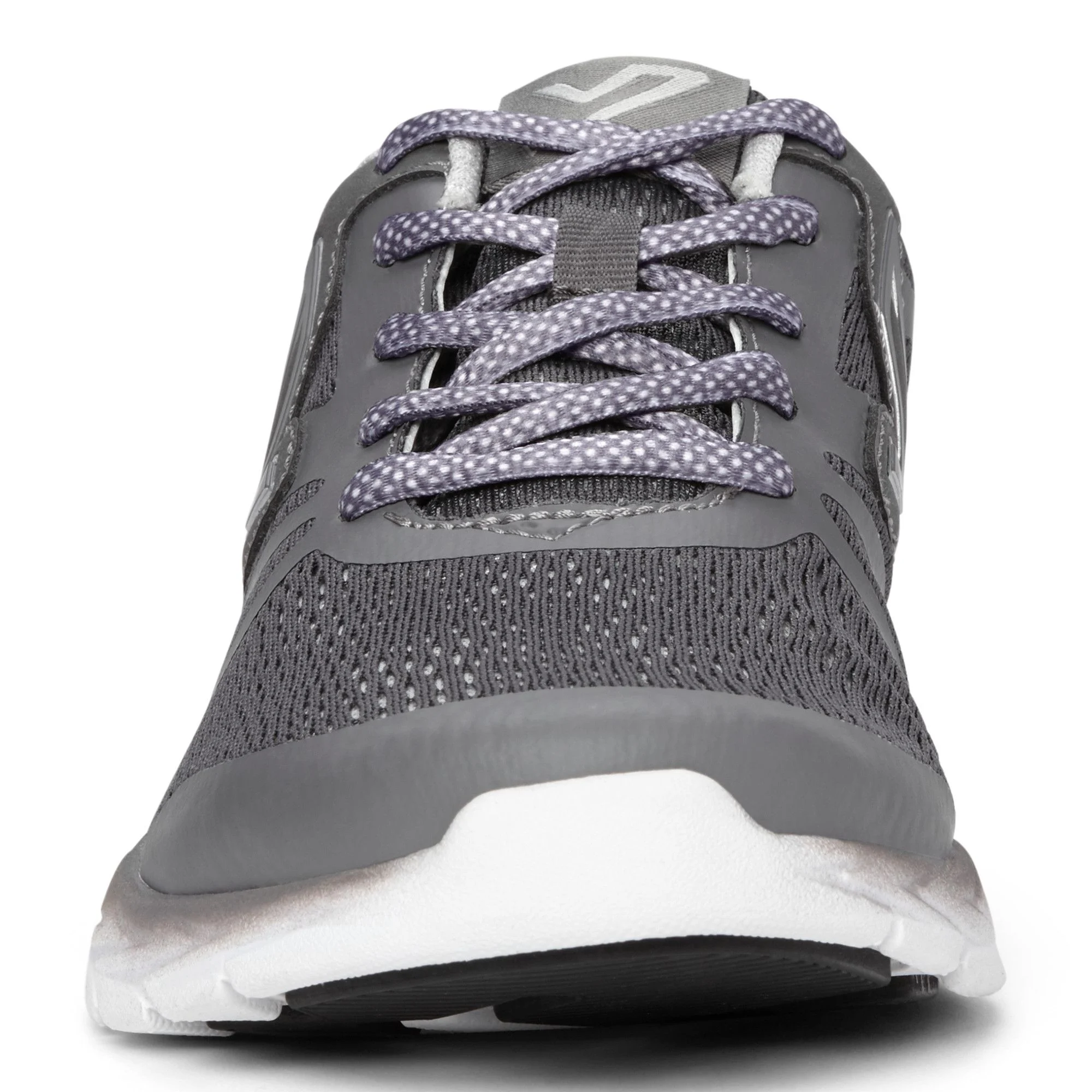 Vionic Womens Miles Active Sneaker- Grey Mesh