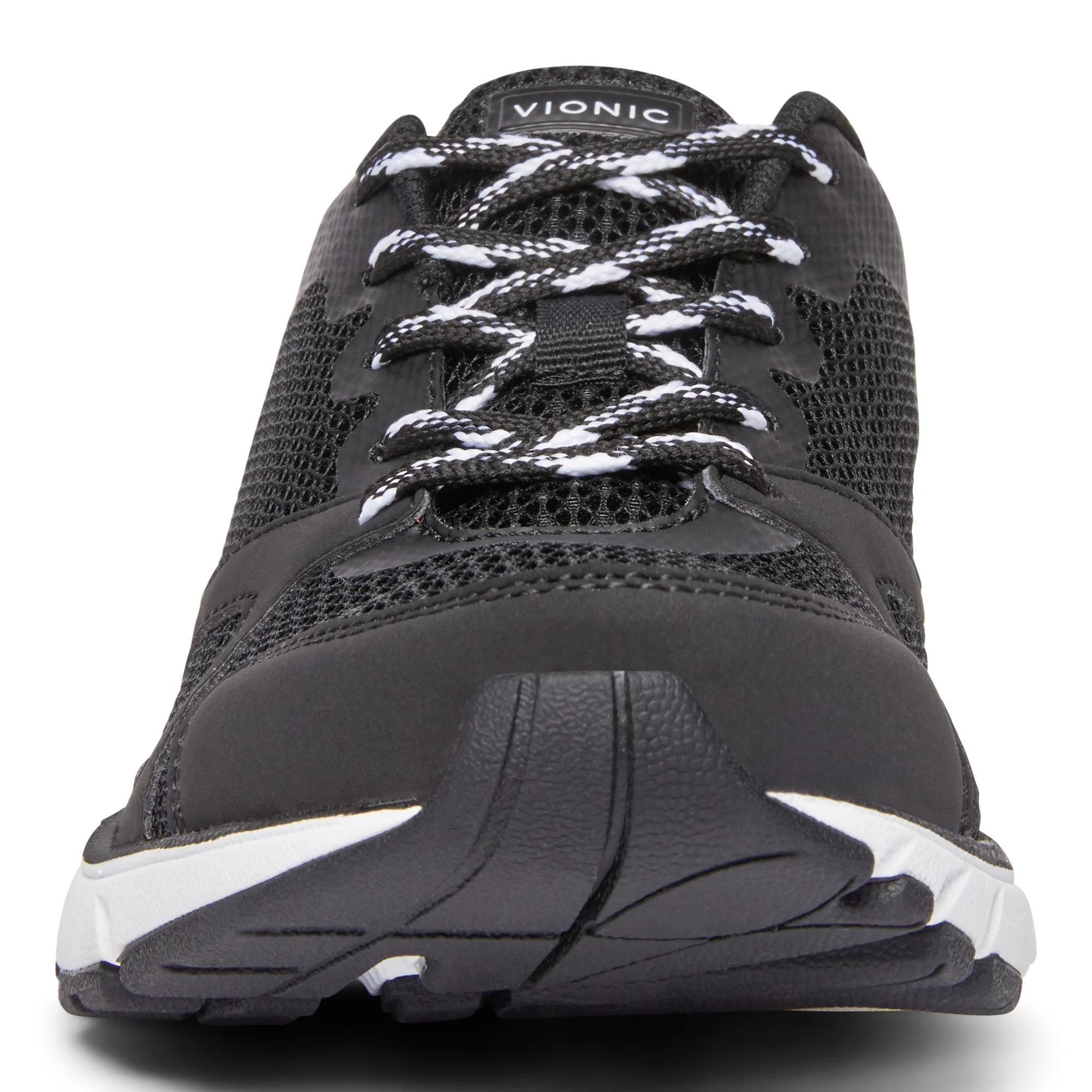 Vionic Womens Tokyo Mesh Sneaker- Black Mesh