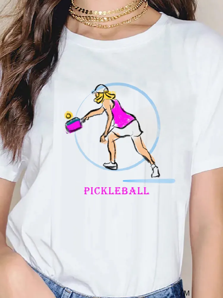 Womens Pickleball Shirts EU Size Quick Dry T Shirt  Men Women Print Original Design Gifts Tshirt