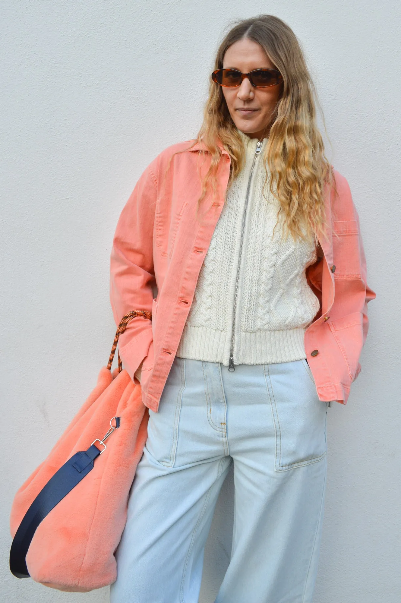 YERSE Denim Salmon Jacket